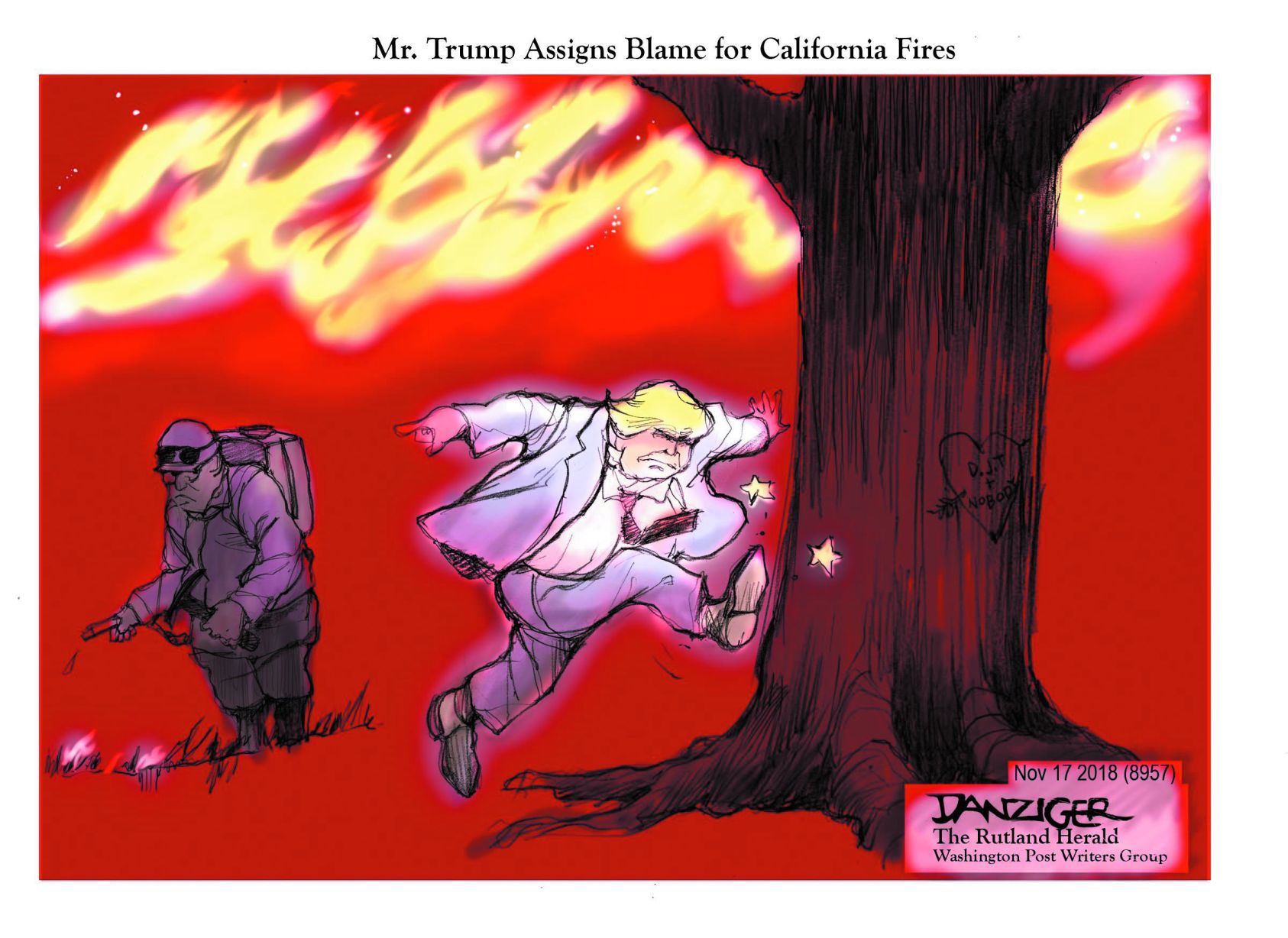 Jeff Danziger cartoon